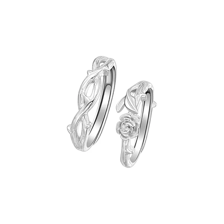 CHINA GOLD S925 Silver Rings Unisex-0