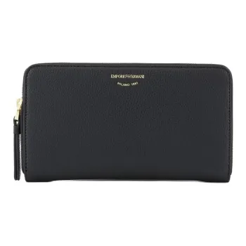 EMPORIO ARMANI MyEA Polyester Wallet Women's Black