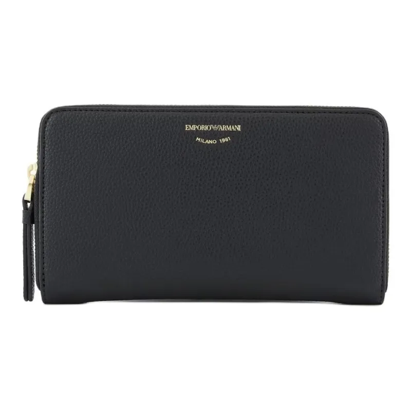 EMPORIO ARMANI MyEA Polyester Wallet Women's Black-0