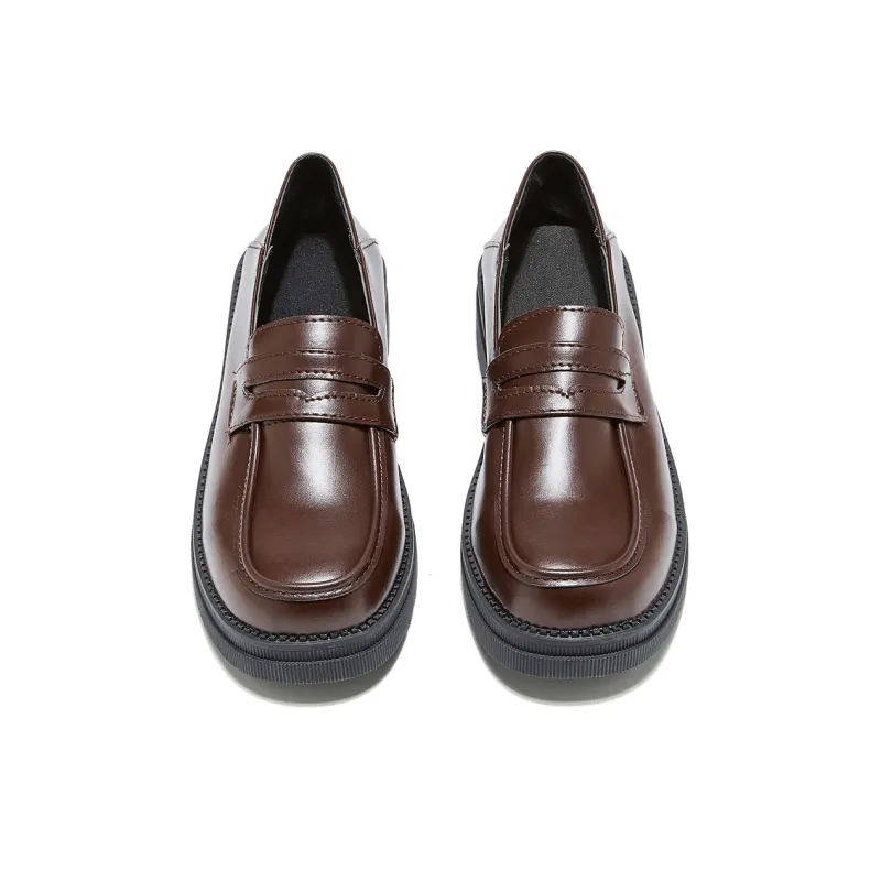 Little Red Man Loafers Women's Burgundy-1