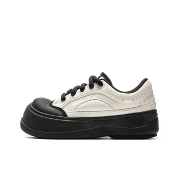 LiNing Honey Anti Slip Wear Resistant Low Top Skateboard Shoes Women's White Black