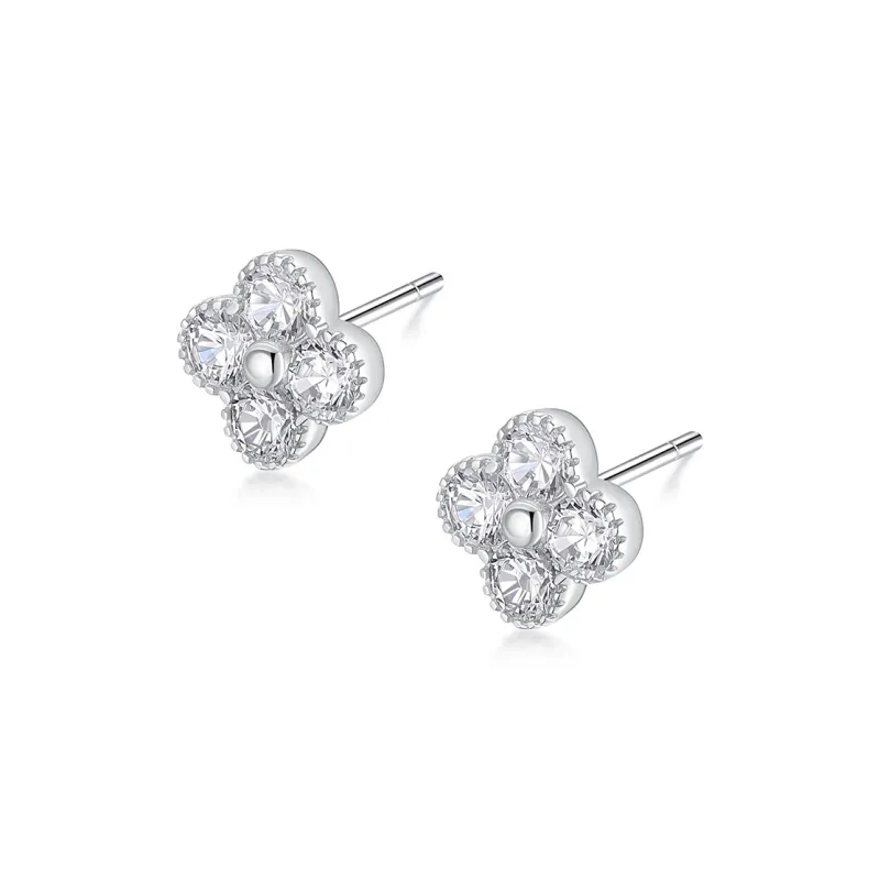 KADER 925 Sterling Silver Stud Earrings Women's Silver, Bestie Style Box Year Of The Snake-1