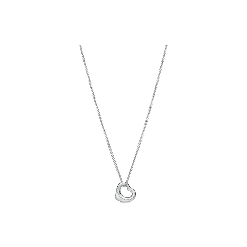 TIFFANY & CO. Elsa Peretti® Platinum 950 Necklaces Women's Silver-1
