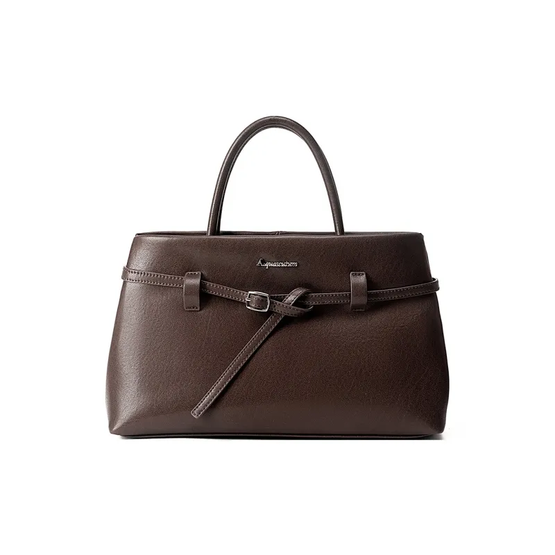 AQUASCUTUM Top Grain Cow Leather Handbag Women's Multicolor-15