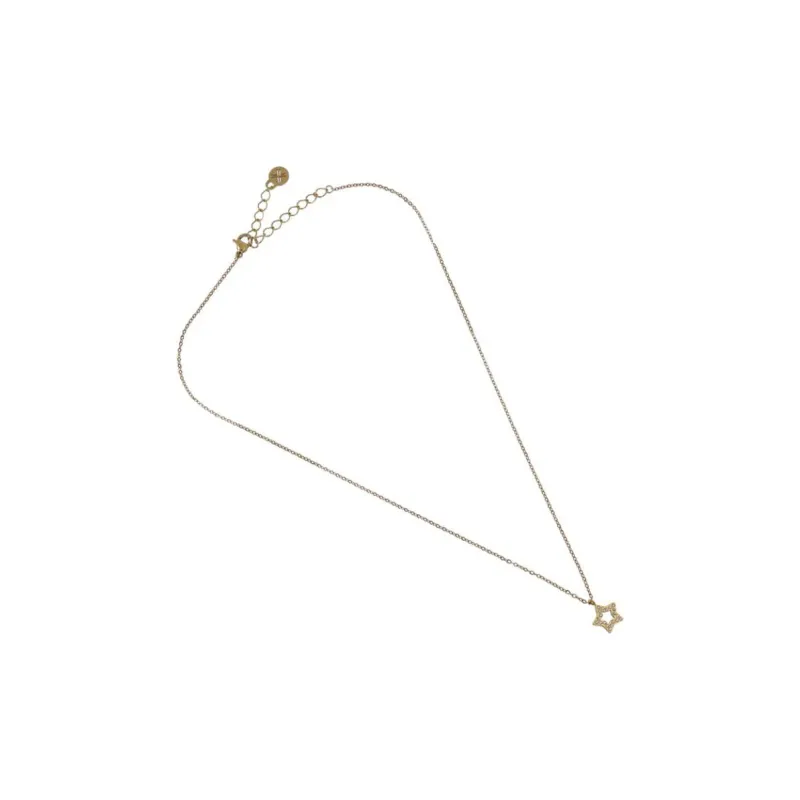 ANARTXY Surgical Steel Necklaces Women's Gold-1