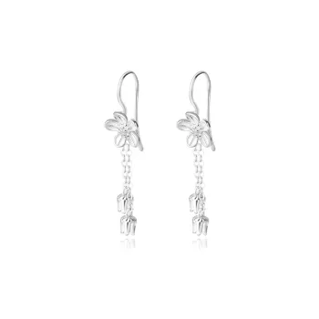 JUICY GRAPE S999 Fine Silver Earrings Women's