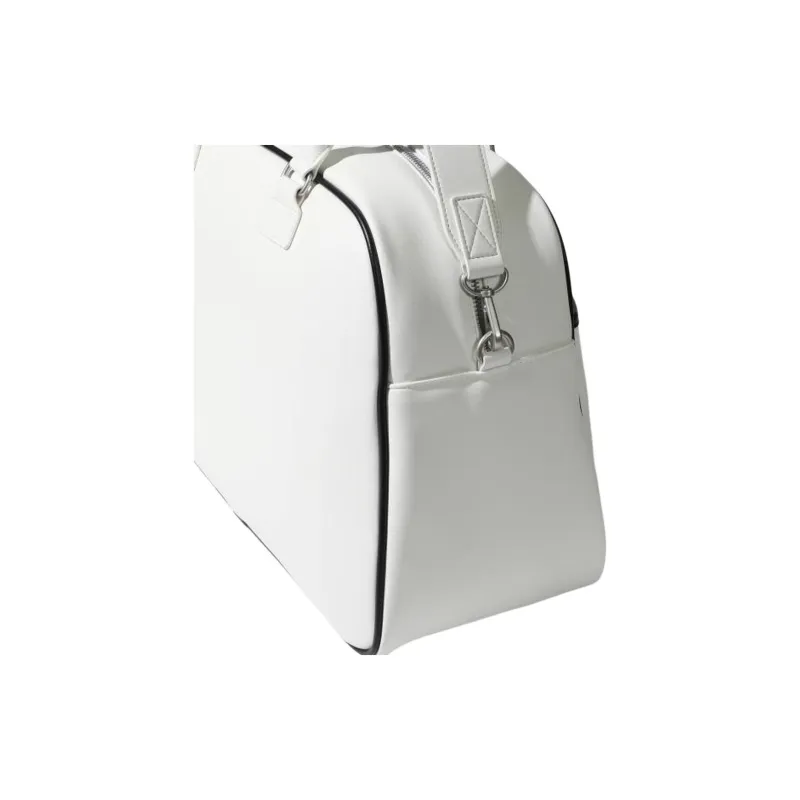 FILA Polyurethane Shoulder Bag Crossbody Bag Handbag Regular Unisex White/Black-3