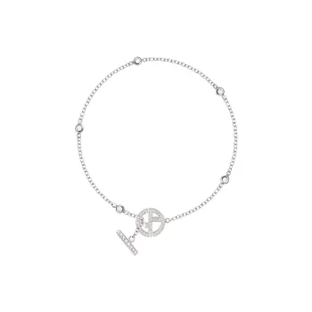 GIORGIO ARMANI 18K White-gold Diamond Borgonuovo Bracelet