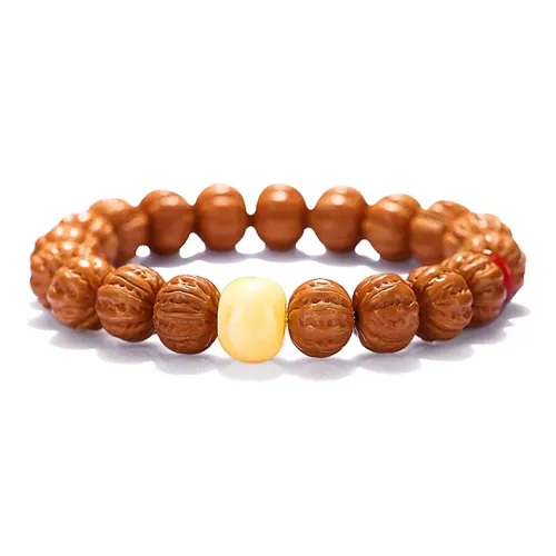 CUISHI Monkey Head Walnut Bracelets Unisex