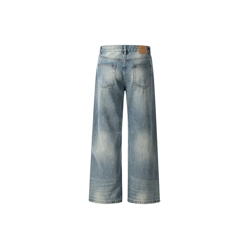 GBXM Jeans Unisex Washed Blue-2