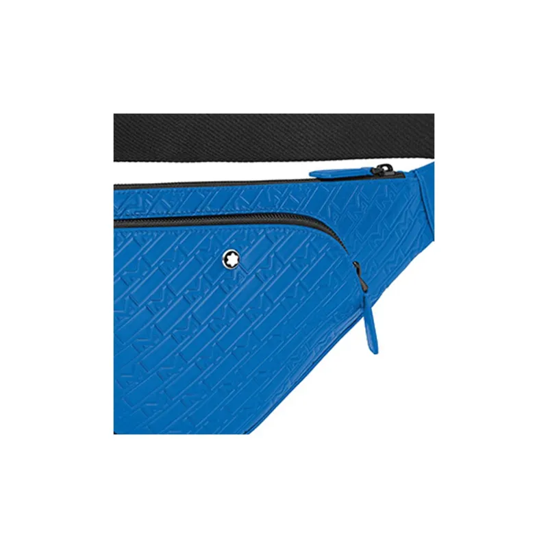 MONTBLANC M_Gram 4810 Cow Leather Fanny Pack Sling Bags Men's Blue-1