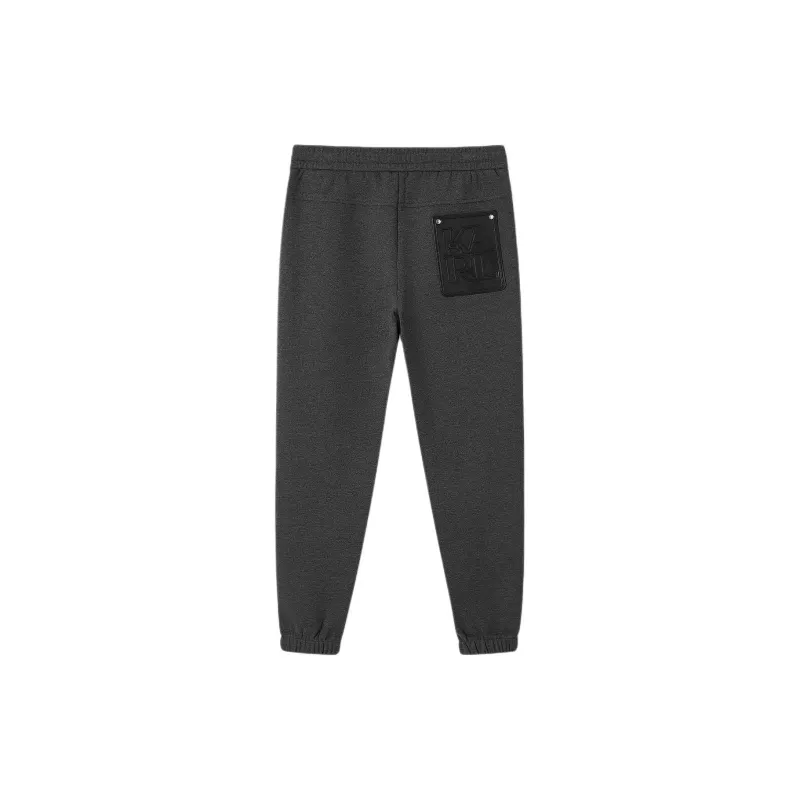 KARL LAGERFELD FW24 Casual Pants Men's Dark Gray-1