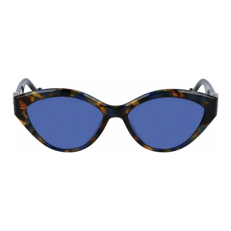 LIU·JO UOMO Acetate Cat Eye Sunglasses Women's Blue-1