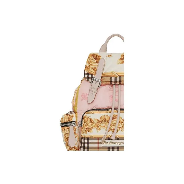 Burberry Nylon Backpack Regular Women's Mixed Color-6