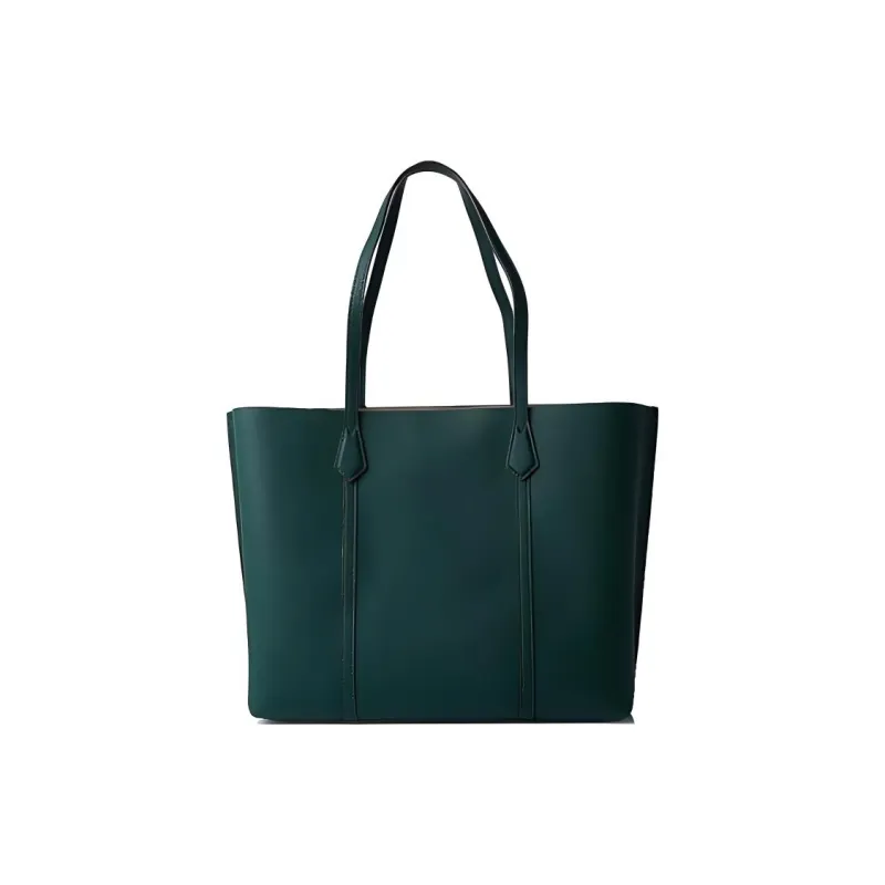 TORY BURCH Perry Cow Leather Tote Bag, Shopping Bag, Handbag, Shoulder Bag Medium Size Women's Jasper-1