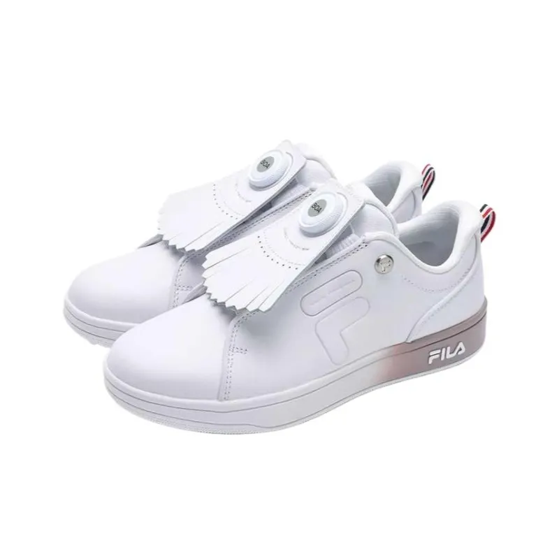 FILA GF 1911 Trainer Anti Slip Wear Resistant Low Top Golf Shoes Women's White-1