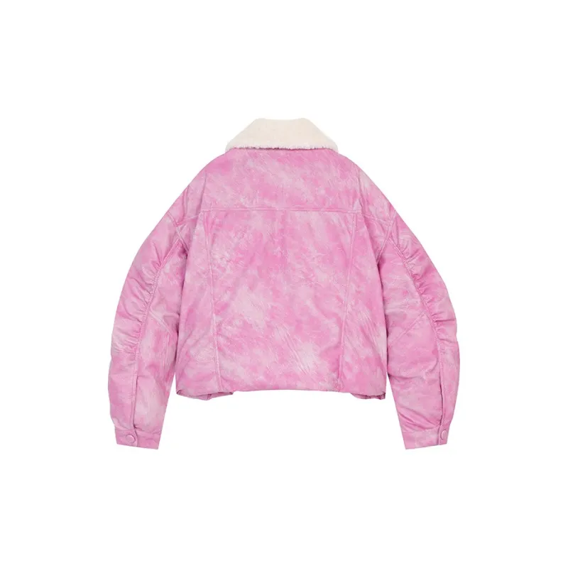 ELF SACK Puffer Jacket Women's Polished Pink-1