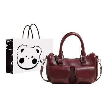 NX DOUGHNUT PU Boston Bag Handbag Shoulder Bag Crossbody Bag Regular Women's Multicolor
