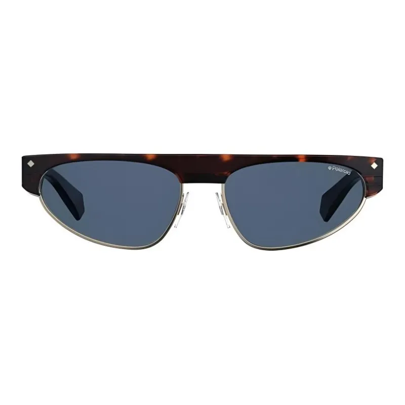 Polaroid Metal Butterfly Sunglasses Women's Black-1