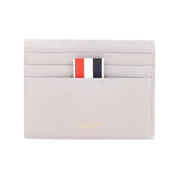 THOM BROWNE· Cow Leather Wallet Men's Gray