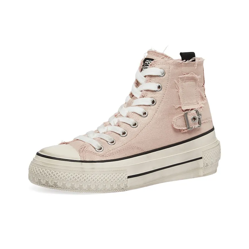 ASH RAGE BIS Collection Wear-Resistant High-Top Canvas Shoes Women's-1
