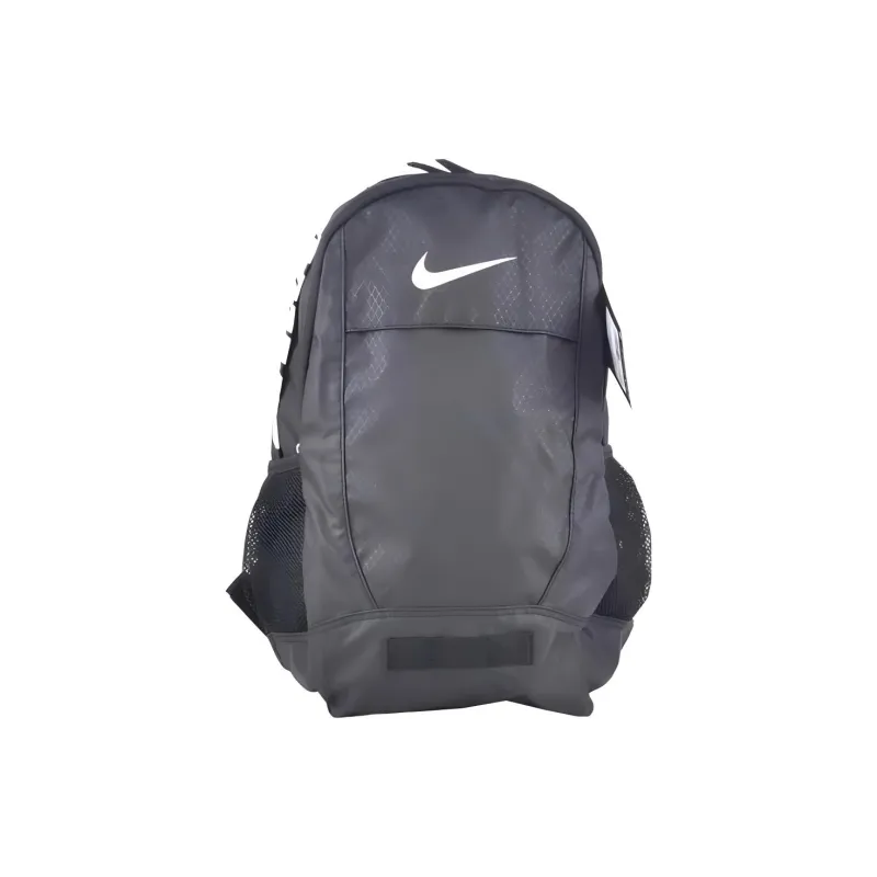 Nike Polyester Laptop Backpack Regular Unisex Gray-0