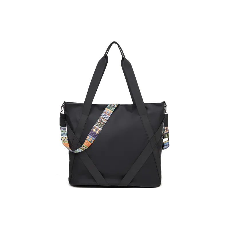 TAKI PU Crossbody Bag Shoulder Bag Regular Unisex Black/Gray Brown-7