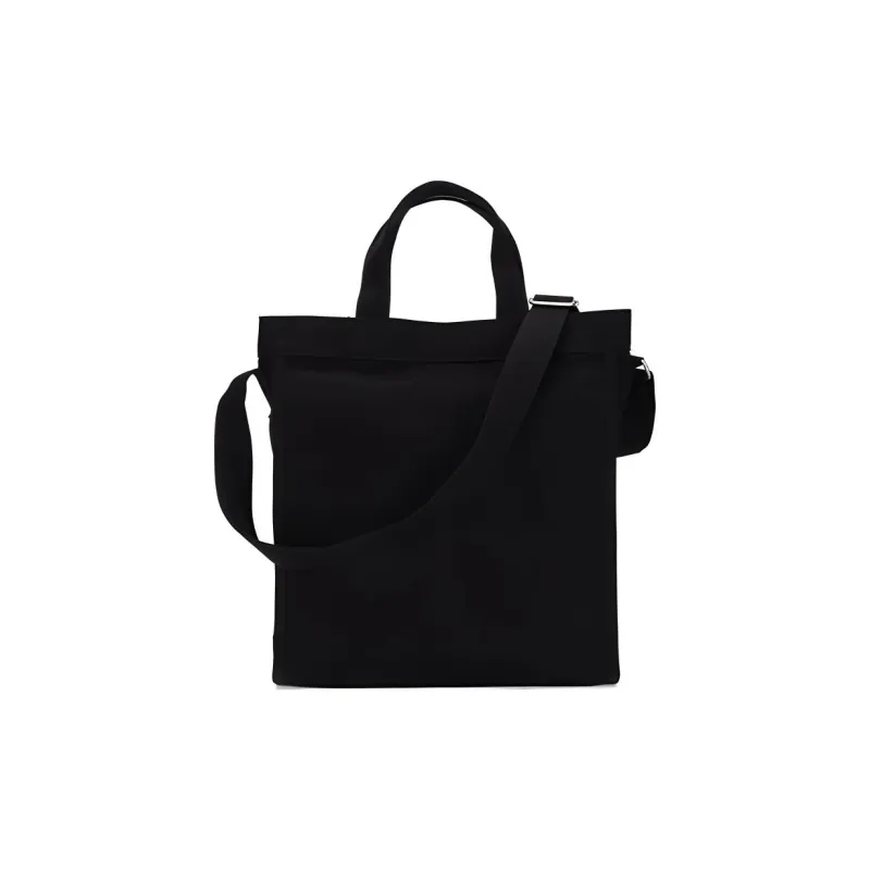 KANGOL Canvas Canvas Bag Tote Bag Shopping Bag Shoulder Bag Crossbody Bag Handbag Regular Unisex Black-2
