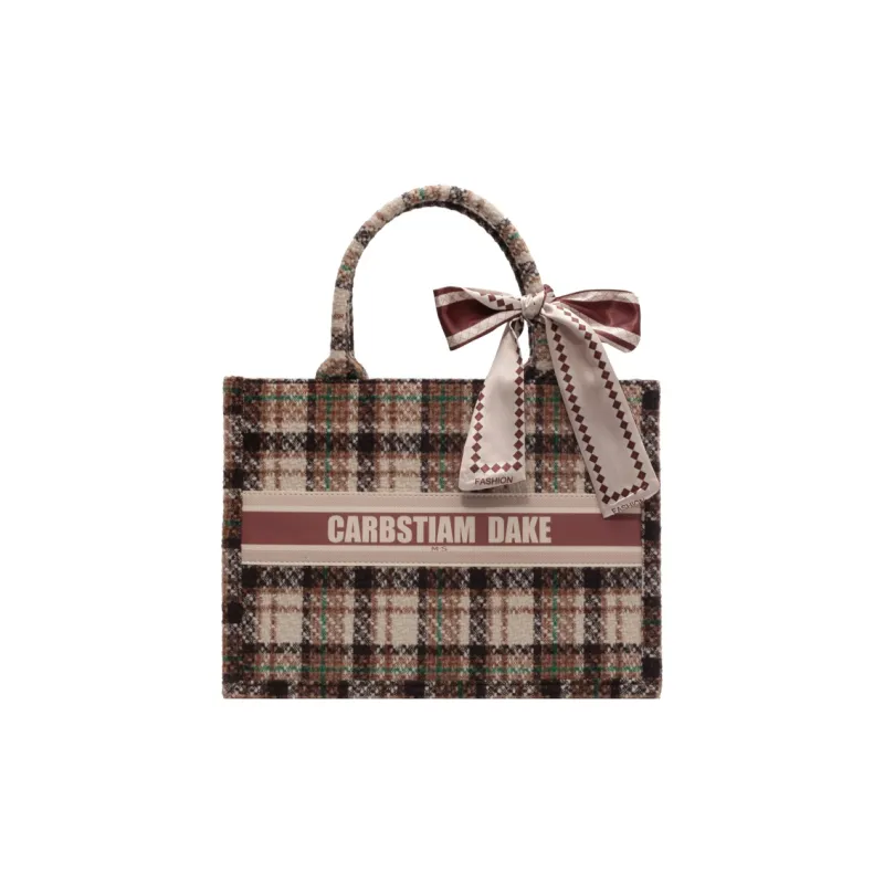 OTA Fabric Tote Bag Shopping Bag Handbag Women's Multicolor-19