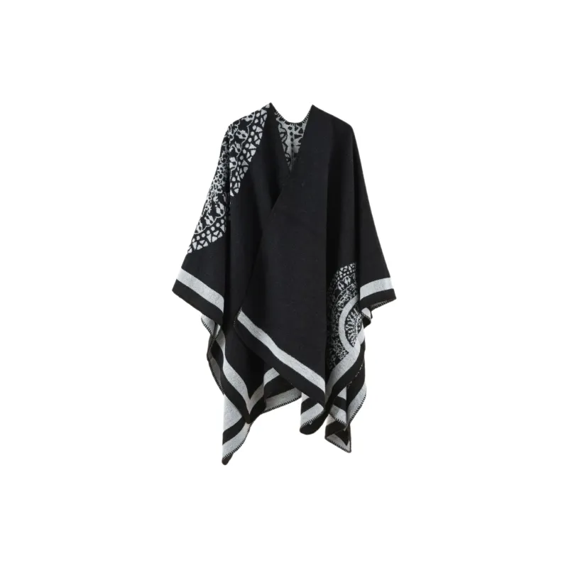 FUO Faux Cashmere Shawls Unisex-2