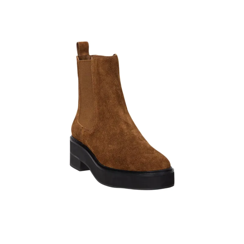 LAUREN RALPH LAUREN Adrianna Short Chelsea Boots Women's Brown-1