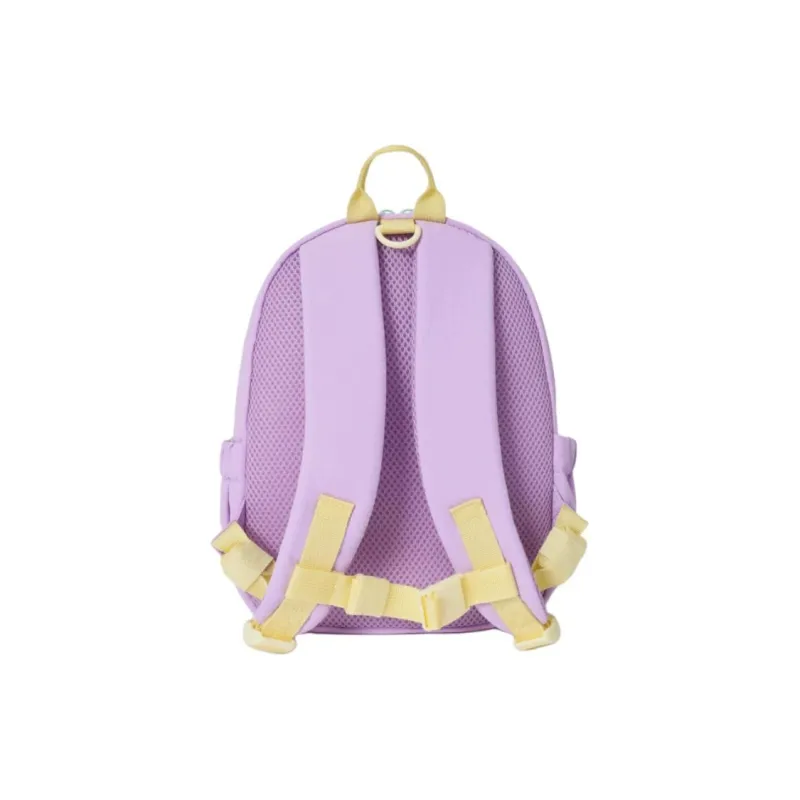 FILA Nylon Backpack Mini Kids' Light Yellow & Purple-2