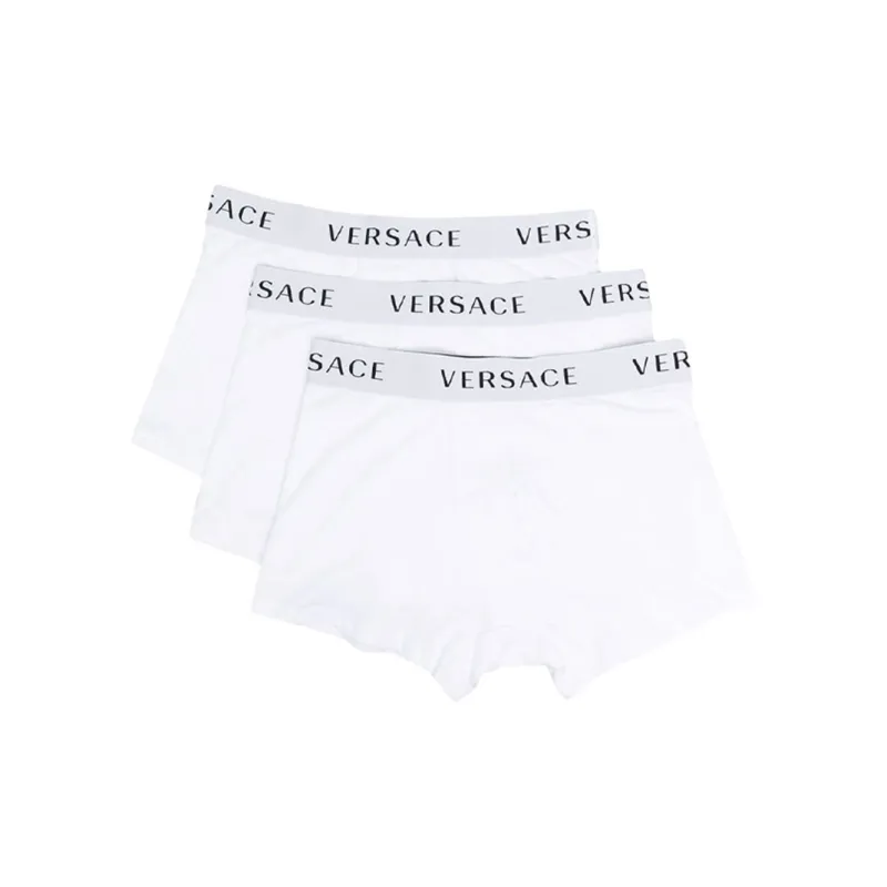 FANSIZHE Underpants Men's 3 Pack White-0
