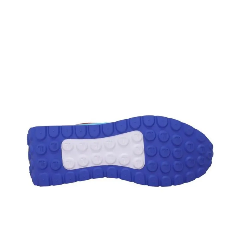 DBS Vegeta x FILA Renno Anti Slip Wear Resistant Low Top Running Shoes Men's Blue White-3