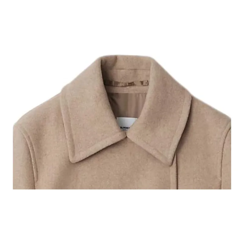 Burberry Coats Women's Taupe-1