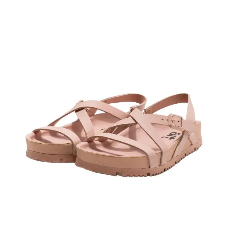 Art BURDEOS Strap Sandals Women's Pink-1