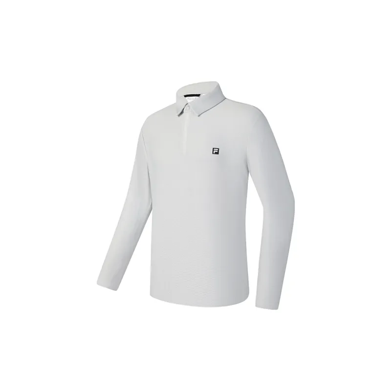 FILA Golf Series Polo Shirt Men's Misty Gray-1