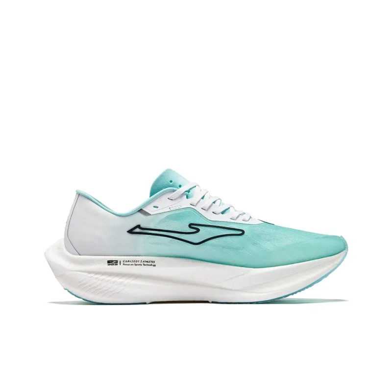 Erke Zhijing 2.0 Cushioning Rebound Low-Top Carbon Plate Marathon Running Shoes Men's Saint Blue White-1