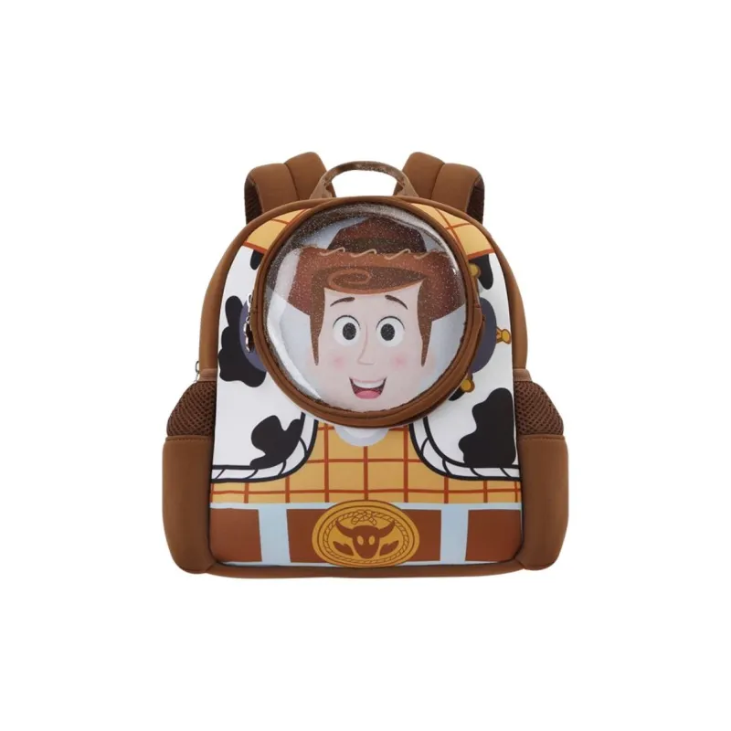 Disney Water-Resistant Neoprene Backpack Mommy Bag Backpack Regular Women's Blue Purple Brown-8