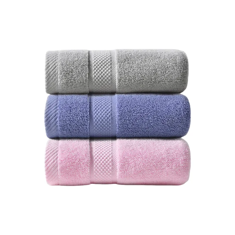 HLA Classic Solid Color 100% Cotton Towel Bath Towel-19