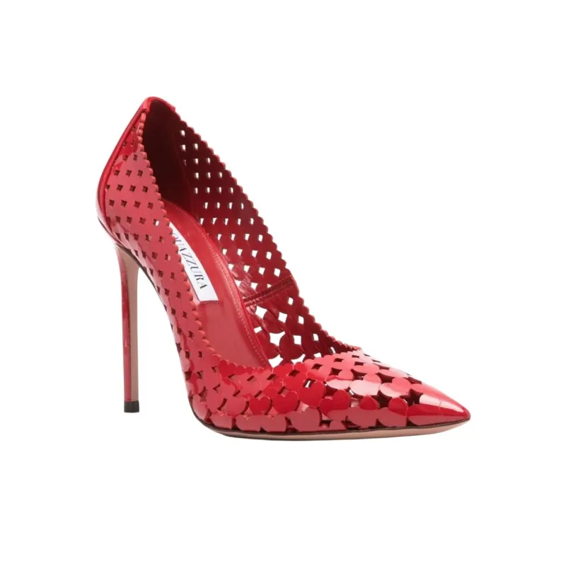AQUAZZURA 105mm Amourose Pumps-2