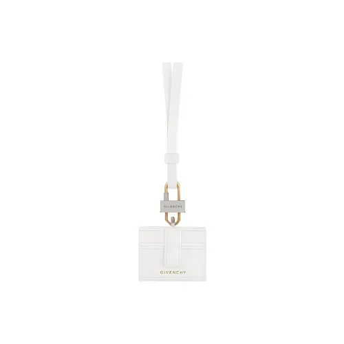 Givenchy Smooth Calf Leather AirPods Pro Protective Cover Earphone Case Women's White