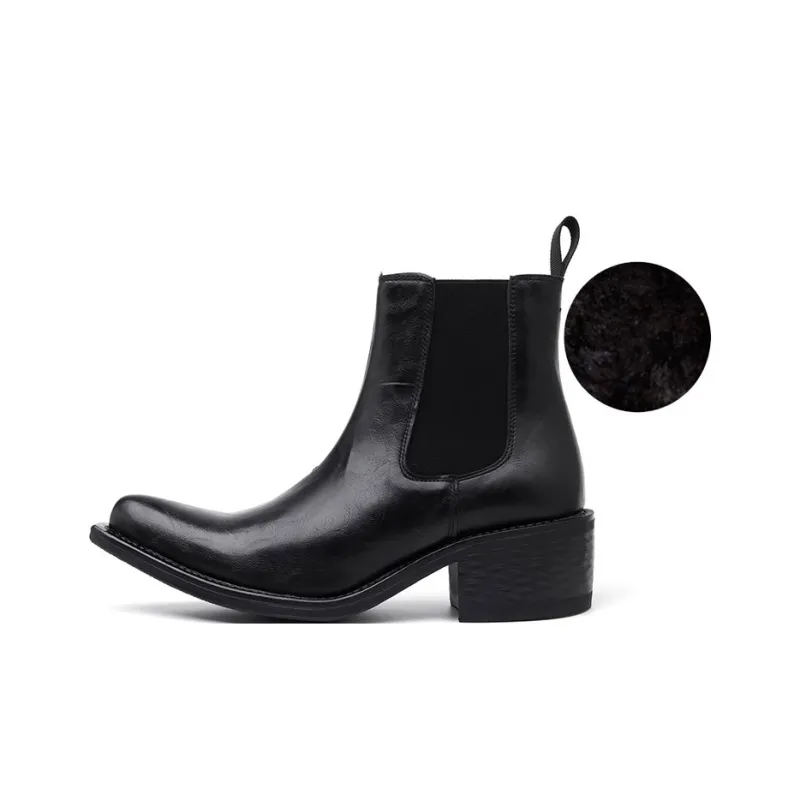 Cachiotti KAQIAODI Short Chelsea Boots Unisex Black-1