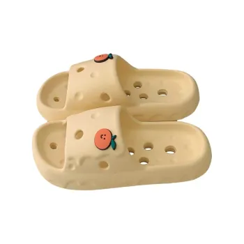 SHIGUDE Slippers Unisex, Light Yellow