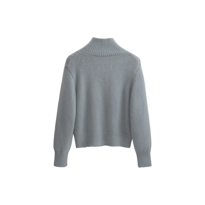 Cypress House Knitwear Women's Gray Blue-1