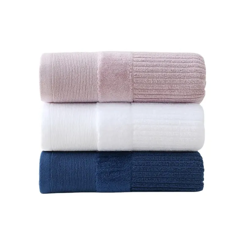 HLA Classic Solid Color 100% Cotton Towel Bath Towel-95