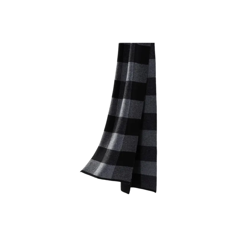 NAVIGARE Sheep Wool Knit Scarves Unisex-5