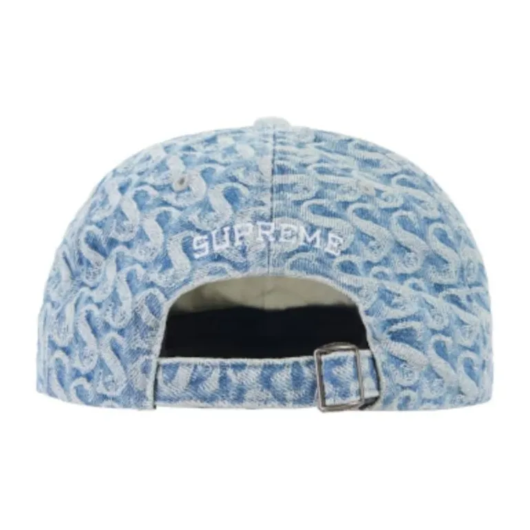Supreme Monogram Denim 6 Panel-1