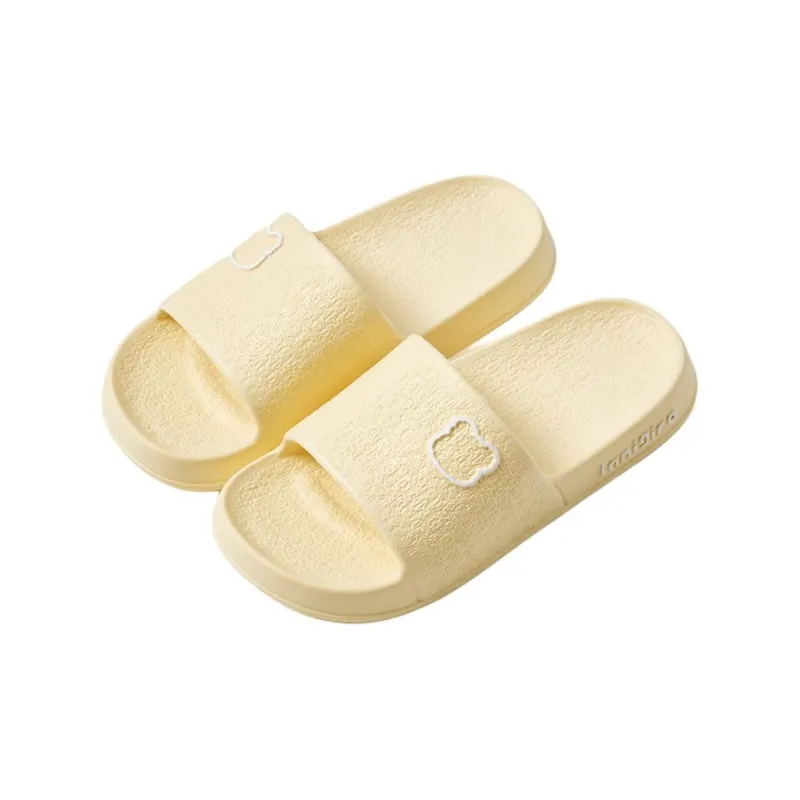 UTUNE Summer Indoor Bathroom Bathing Slip Resistant Quiet Couple's Home Slippers-10