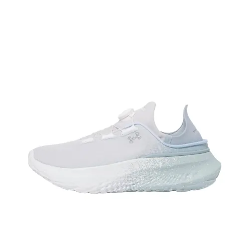 Under Armour SlipSpeed Anti Slip Wear Resistant Low Top Training Shoes Unisex White Asian Version